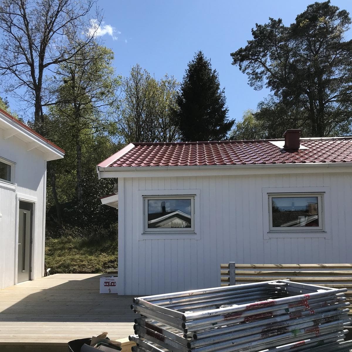 Takomläggning i Kungälv