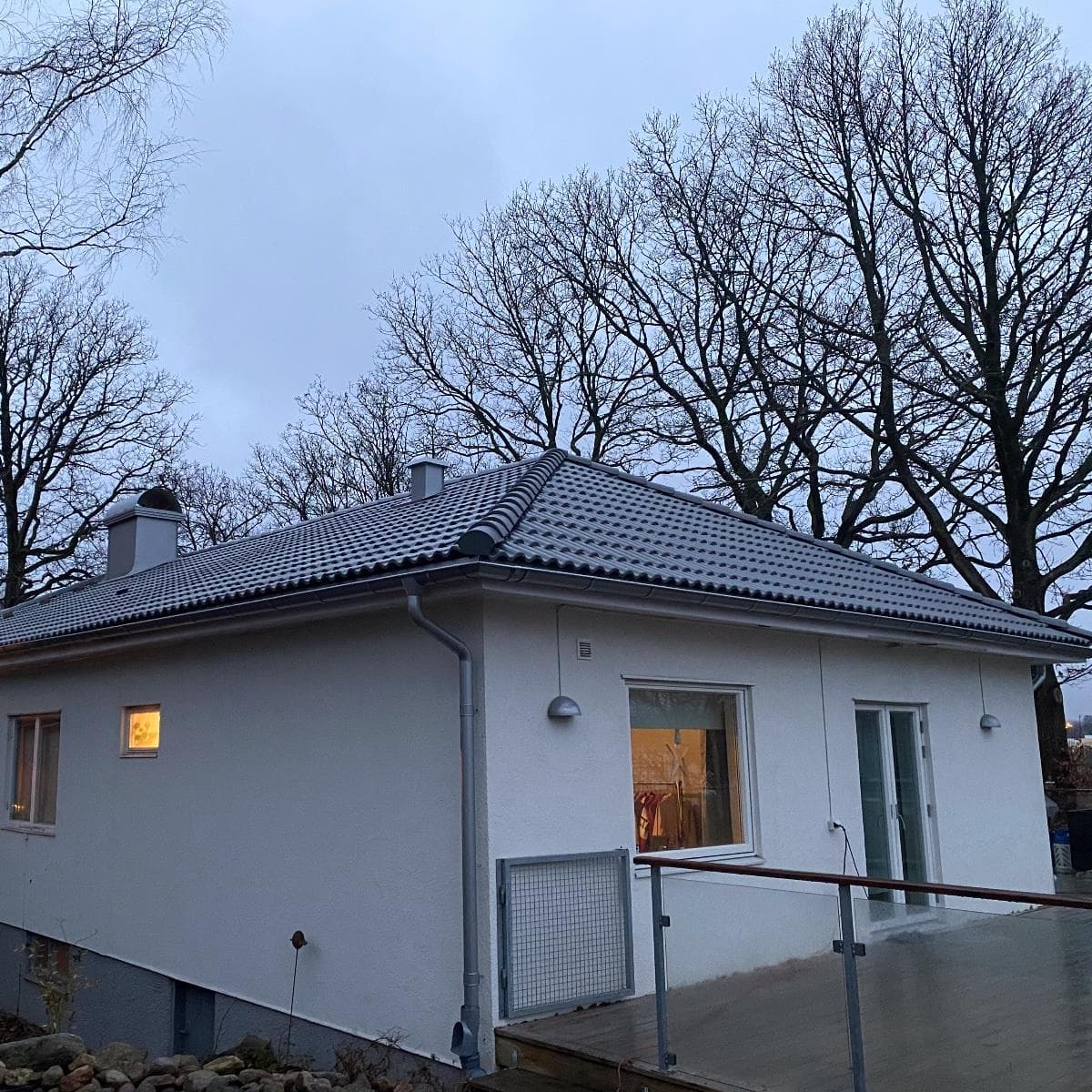Takomläggning villatak i Bohus