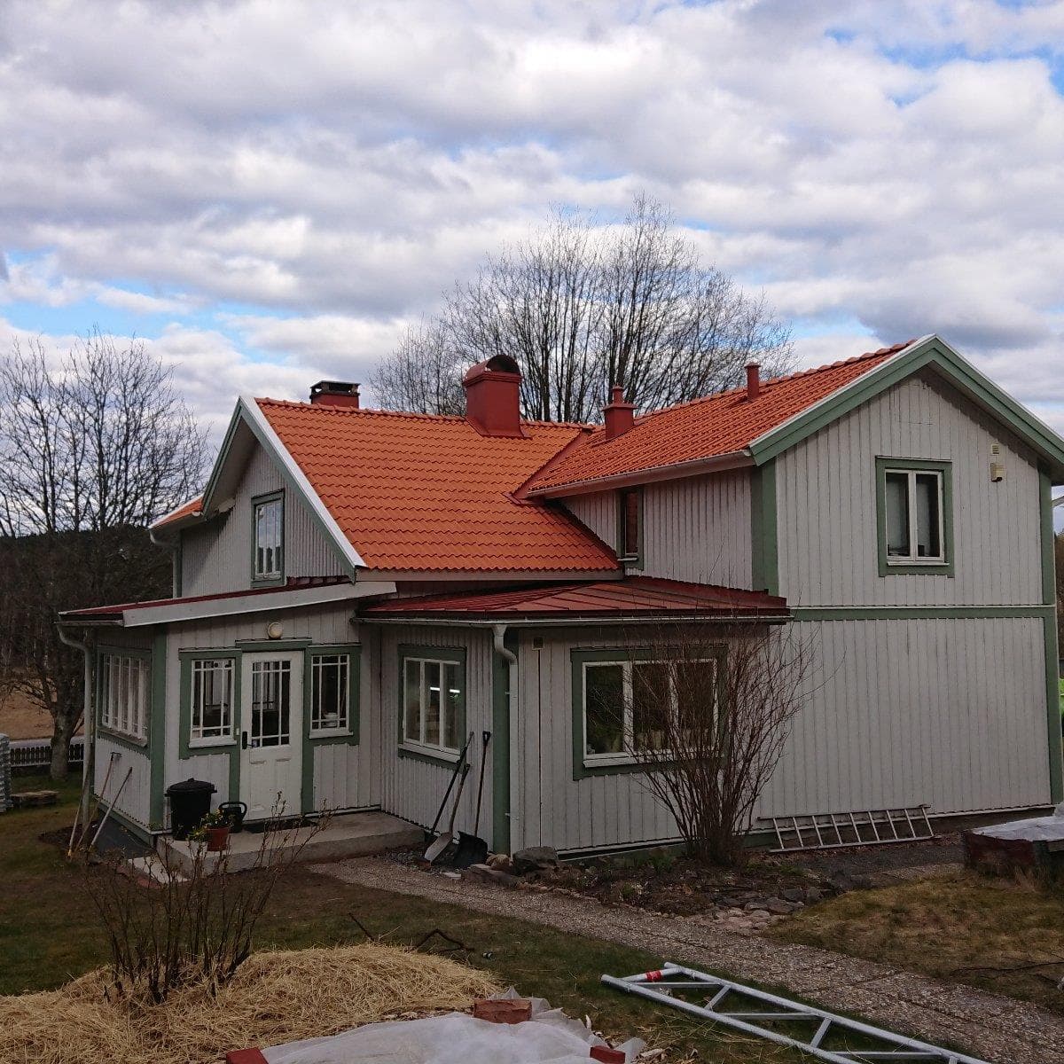 Takomläggning villatak i Dalsjöfors