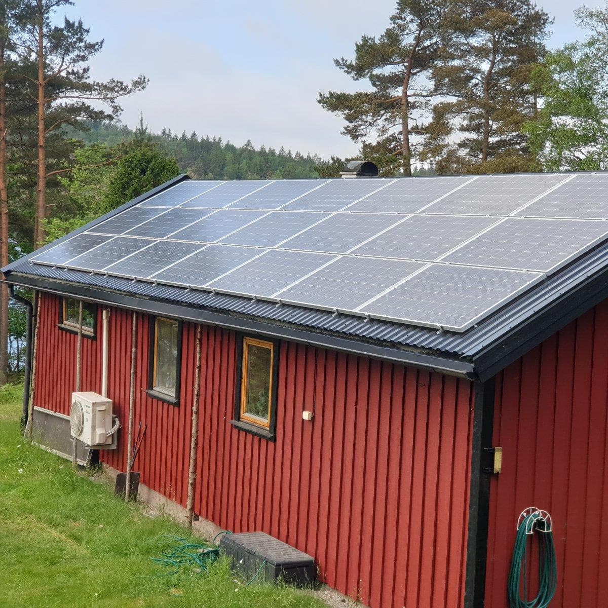 Takomläggning villatak i Nödinge