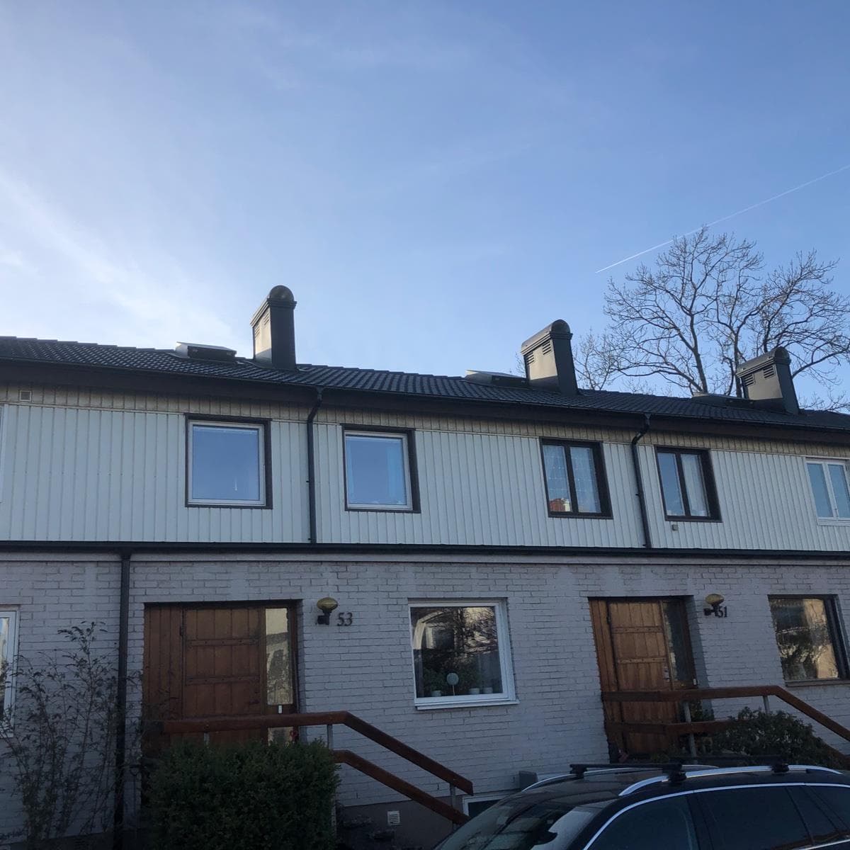 Takomläggning flerfamiljshus i Göteborg