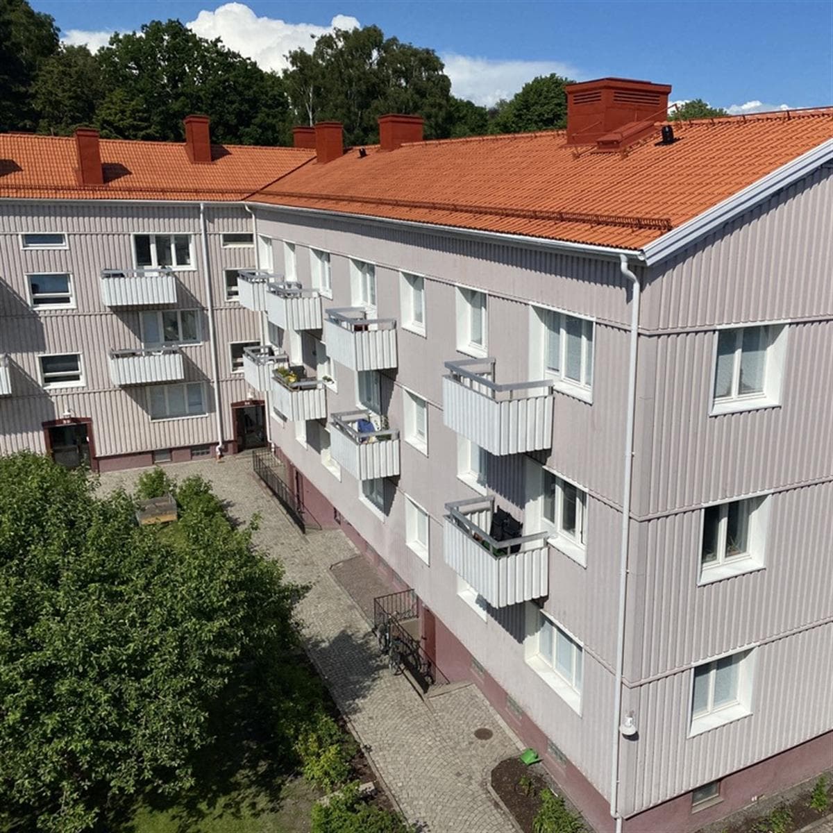 Takomläggning brf i Göteborg