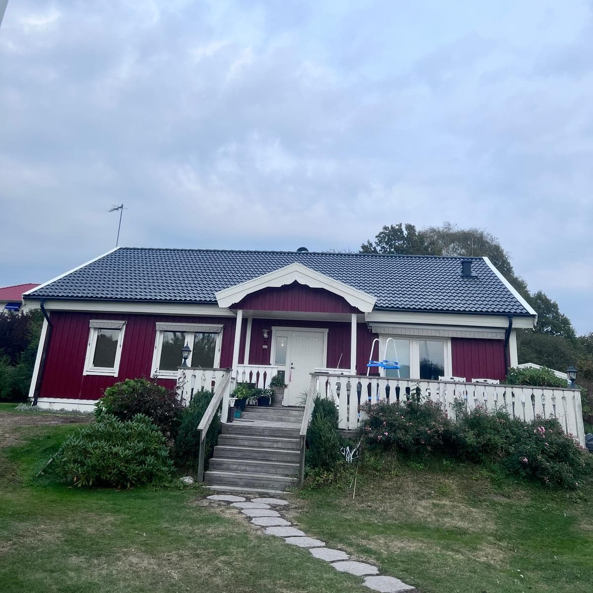 Takomläggning villa i Onsala, Kungsbacka