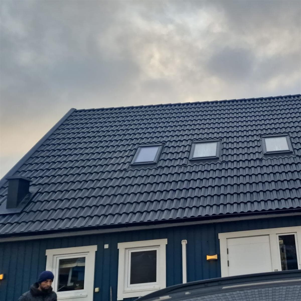 Takomläggning på villa i Västra Frölunda