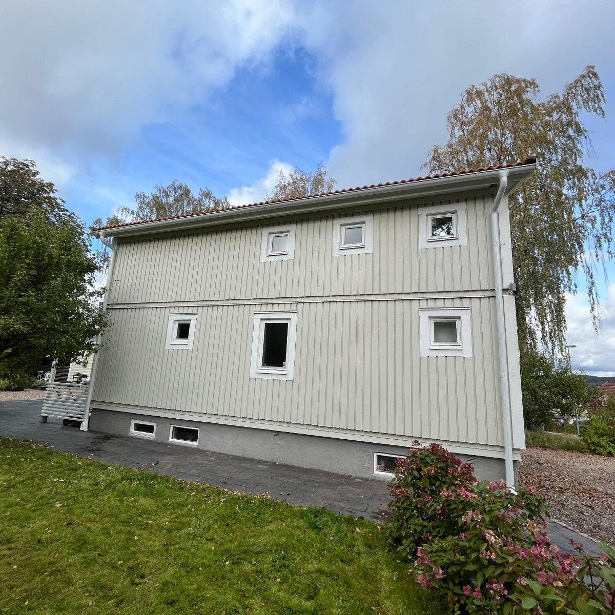 Takomläggning villa i Sävedalen